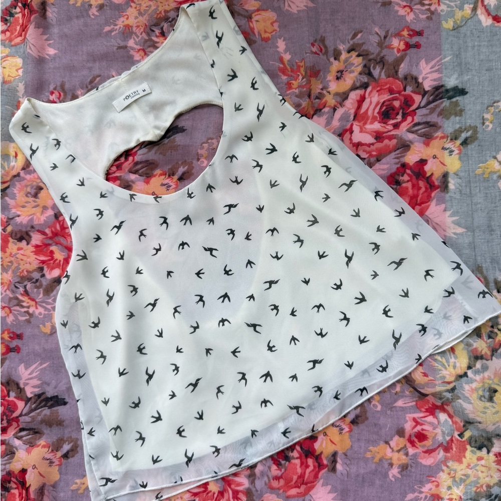 Poetry Clothing. Size Medium (fit is slightly small, see measurements). EUC.